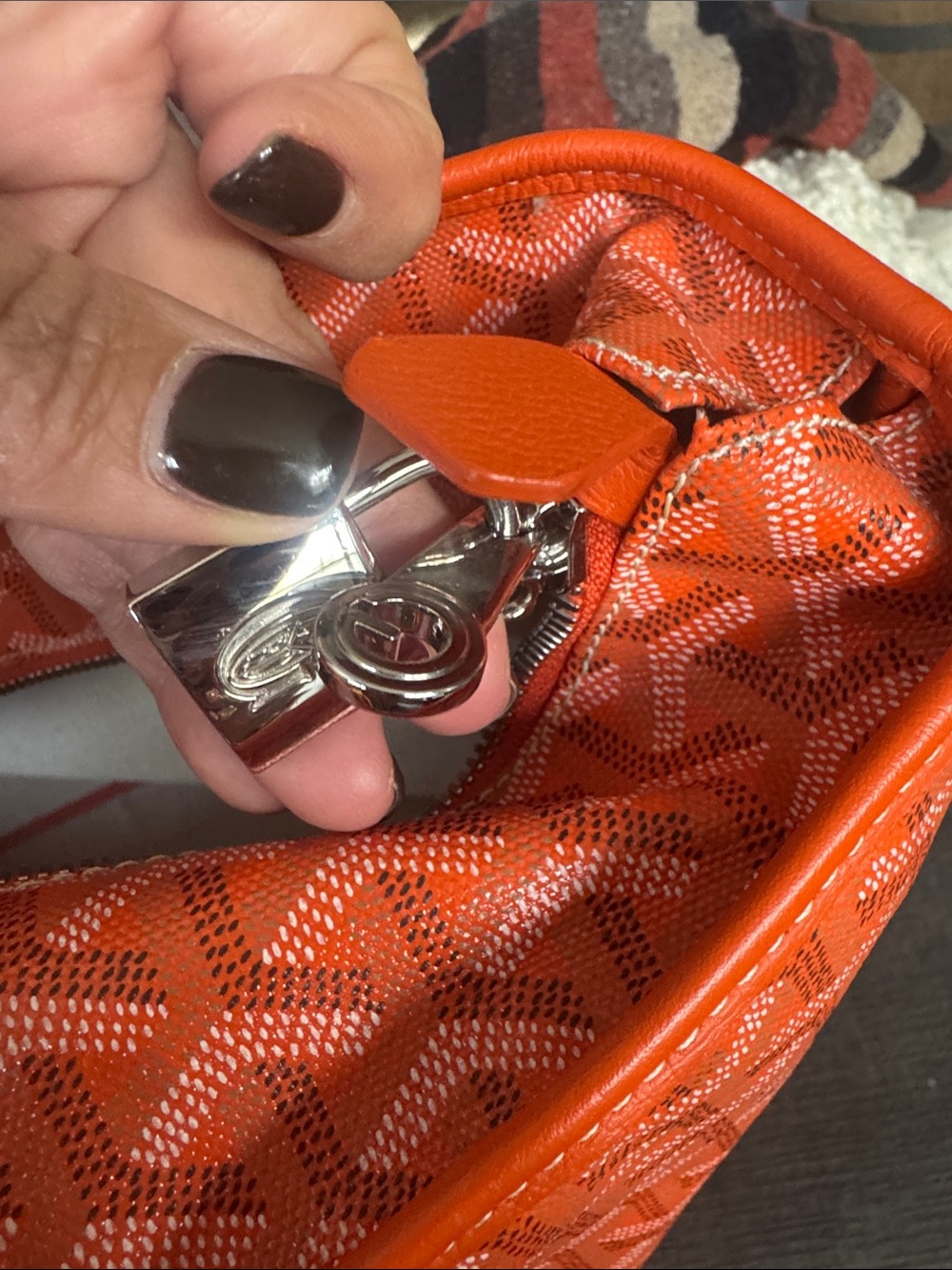 Authentic Goyard Bowling 55- Orange - Picture 12 of 12